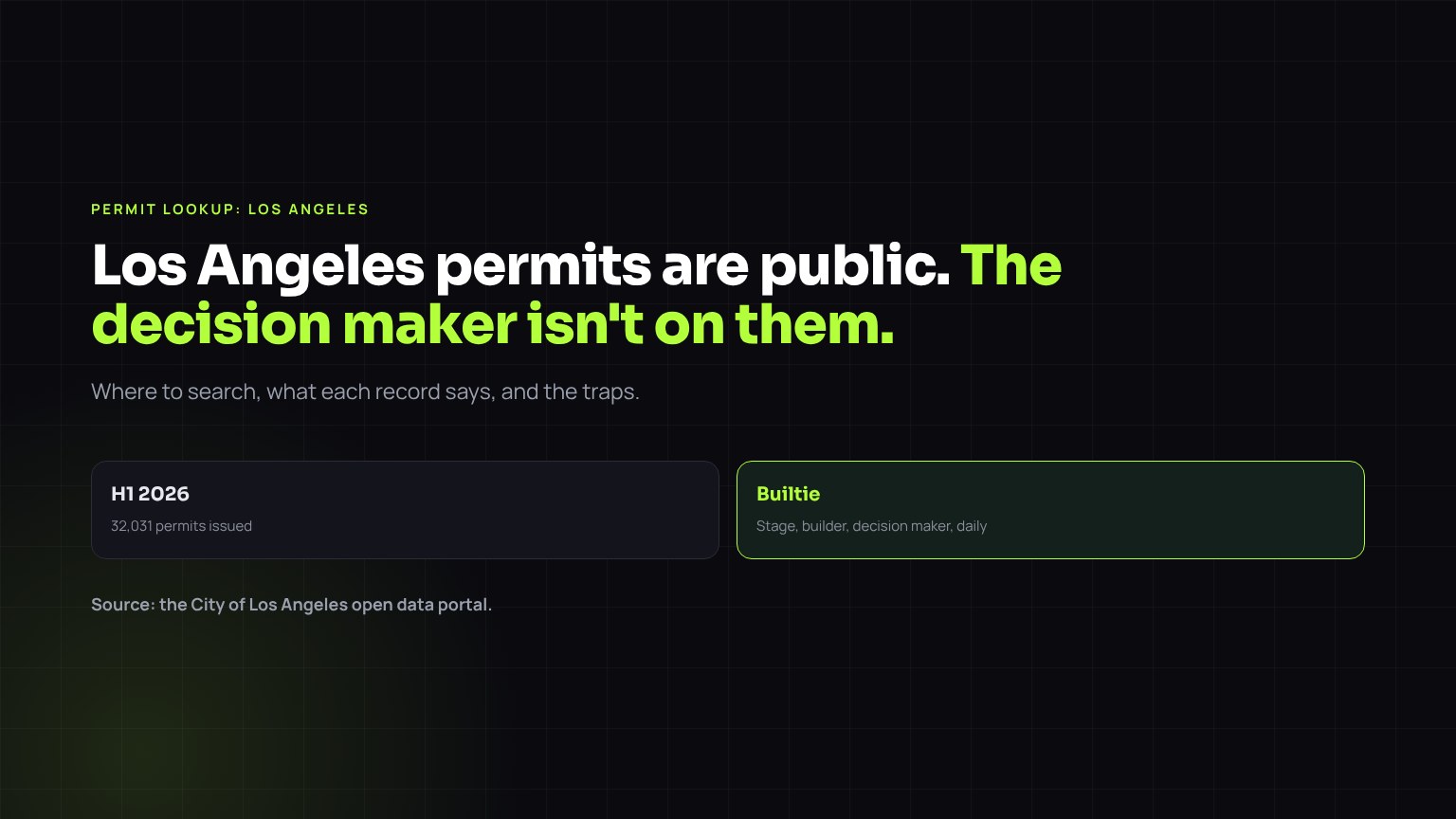 Permit records and drawings on a plan-review table